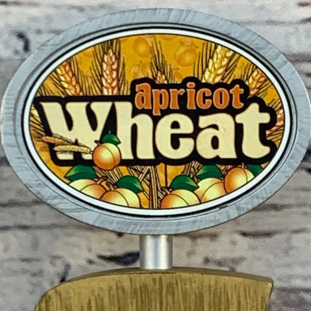 Ithaca Beer Co‎ Apricot Wheat Beer Tap Handle Bar Pull Spirit of Finger Lakes